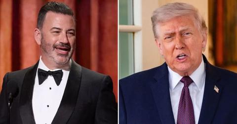 Jimmy Kimmel, Donald Trump