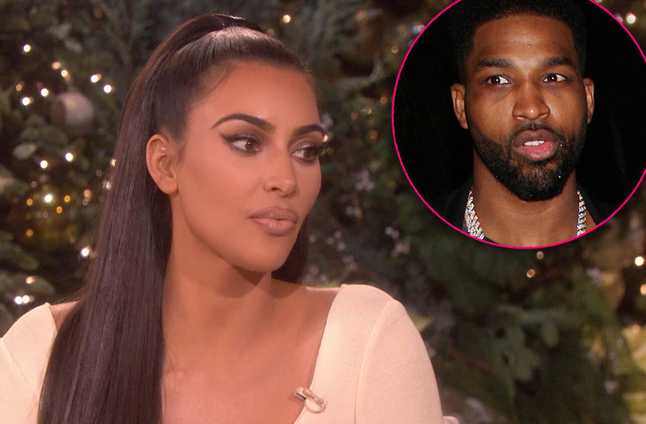 Kim Kardashian Awkward Tristan Thompson Cheating KUWTK