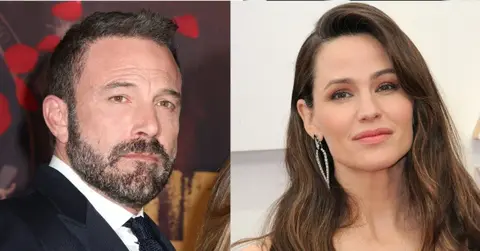 ben affleck cozying up jennifer garner relationship issues pp