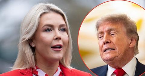 Photo of Karoline Leavitt, Donald Trump