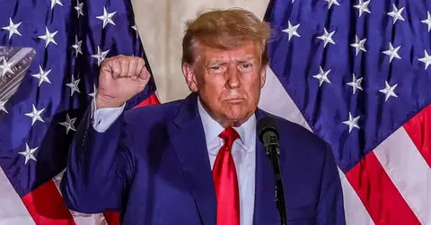 donald trump blowing off arraignment georga election case