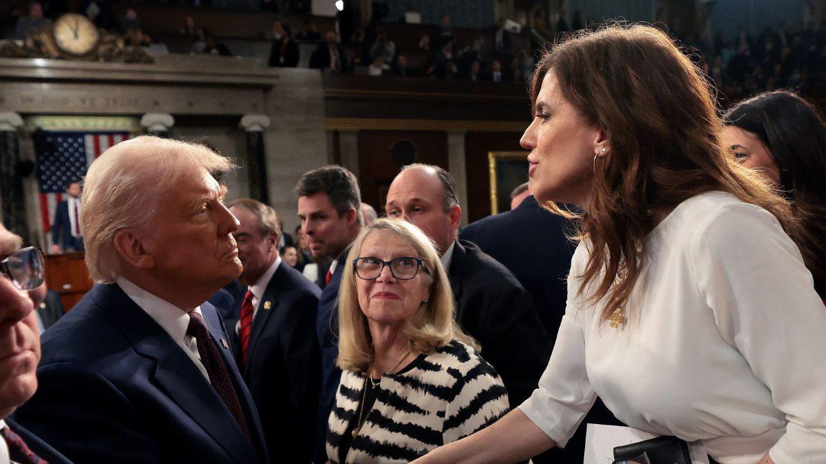 picture of Nancy Mace and Donald Trump