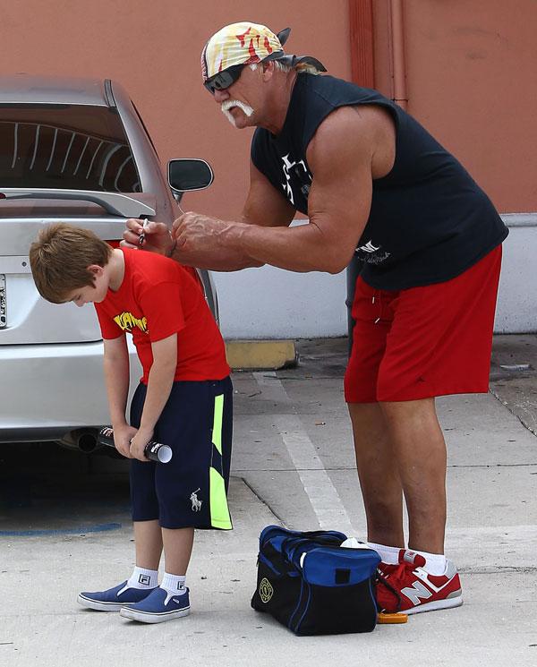 Hulk Hogan Spotted For First Time Since Racism Scandal