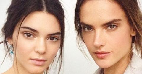 //kendall jenner and alessandra ambrosio pp