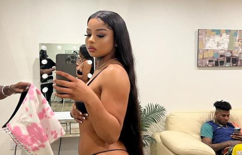 chrisean rock attacks former stylist on red carpet