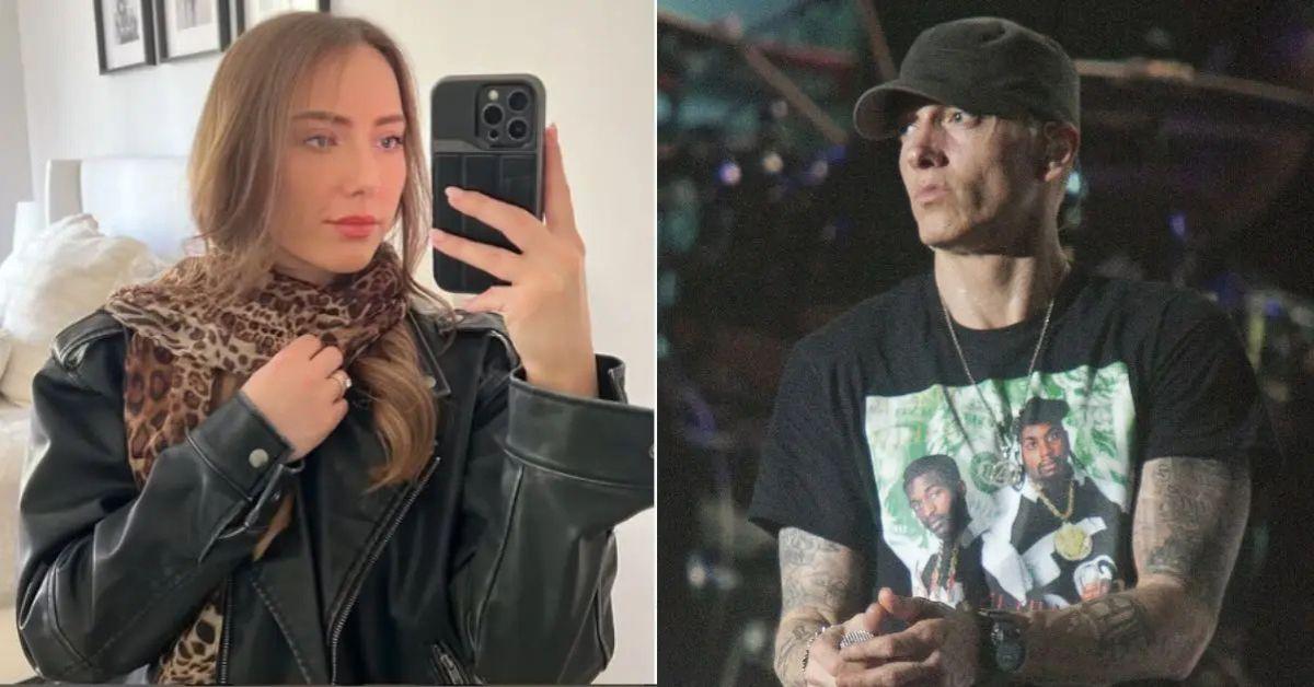 Photo of Hailie Jade and Eminem