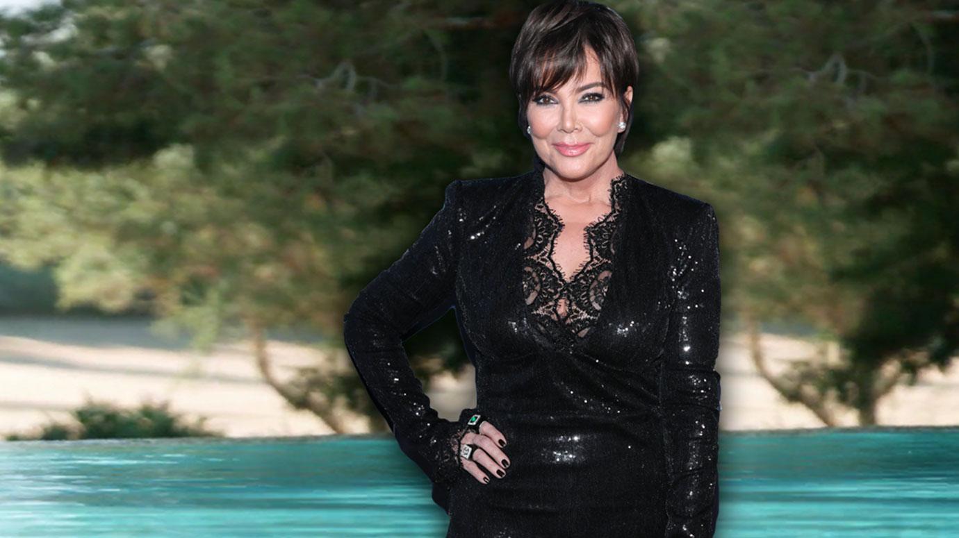 Kris Jenner Palm Springs Mansion KUWTK Premiere Photos