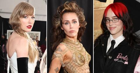 grammy awards red carpet taylor swift miley cyrus more stars