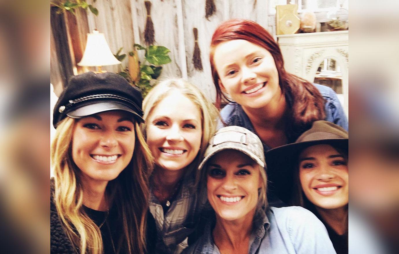 Kathryn Dennis poses for a photo with her co-stars.