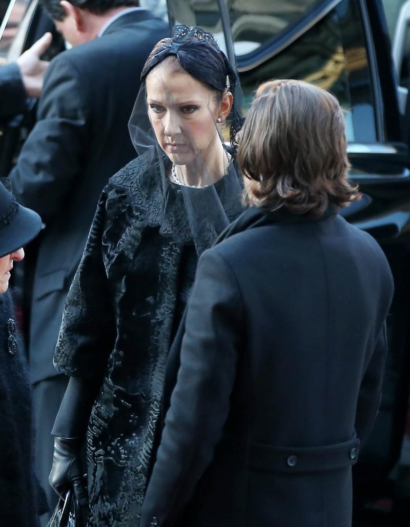 Celine Dion Husband Dead Rene Angelil Funeral Sons Rene Eddy Nelson