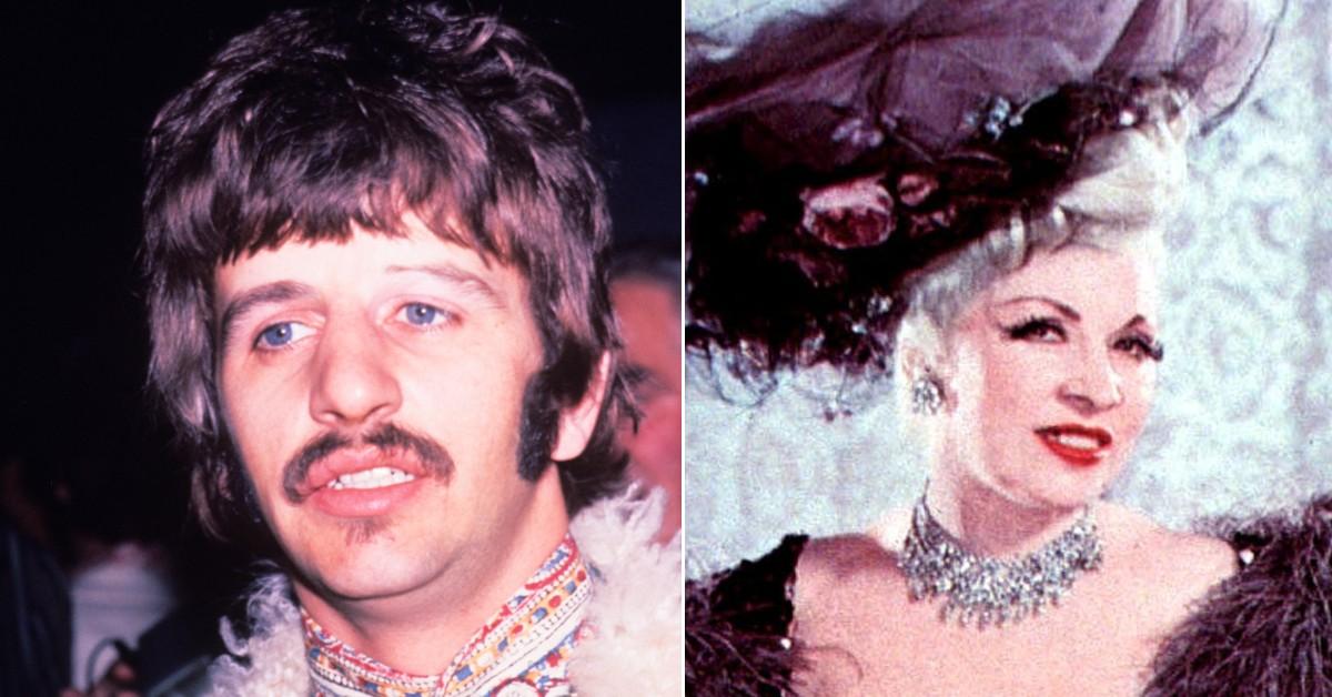 Photo of Ringo Starr and Mae West
