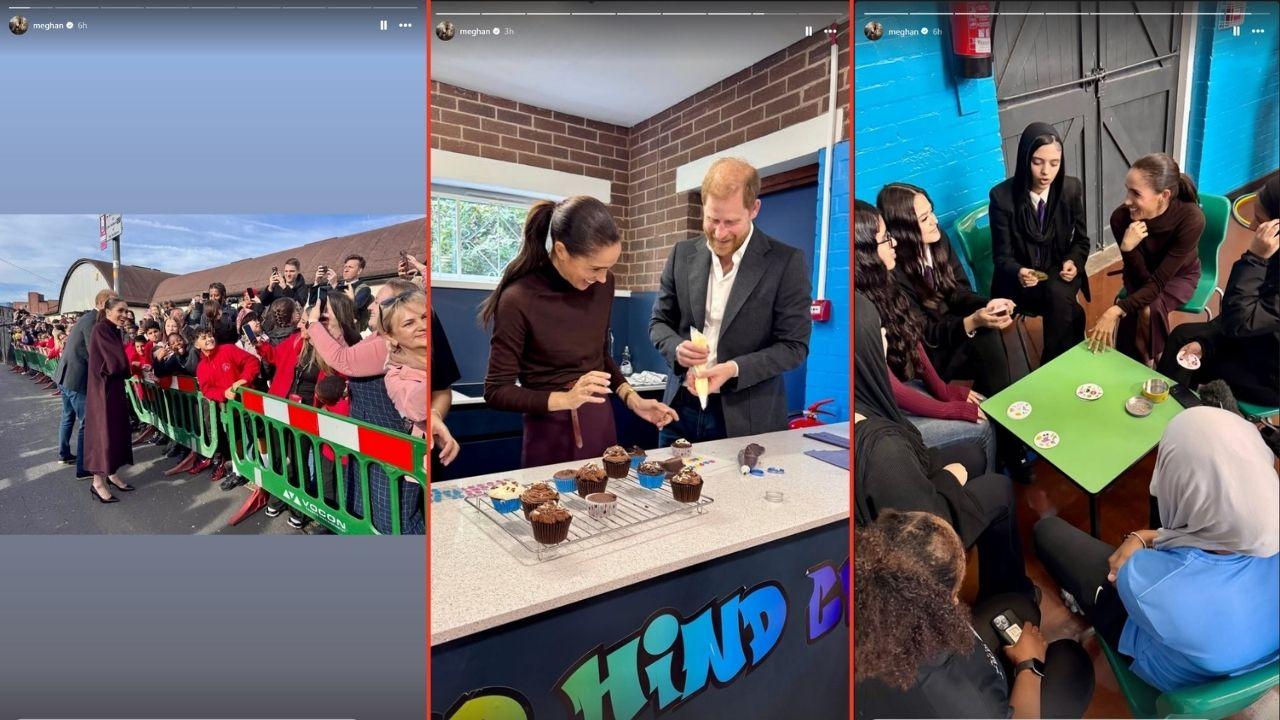Photos of Prince Harry and Meghan Markle
