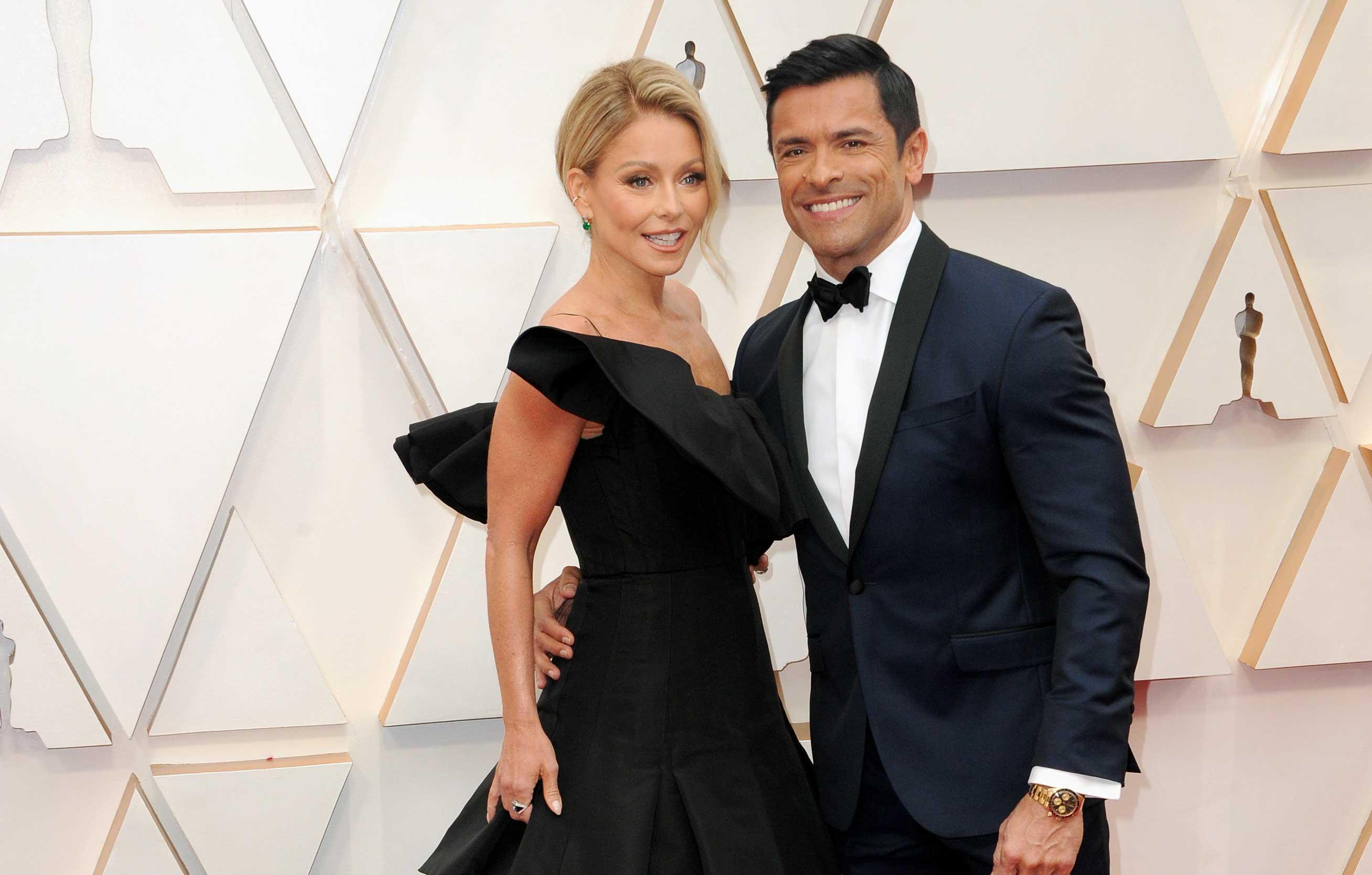 kelly ripa her husband mark ryan seacrest