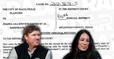 Joanna & chip Gaines Sued By City of Waco For Unpaid Taxes