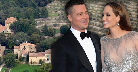 //angelina jolie brad pitt wed in france
