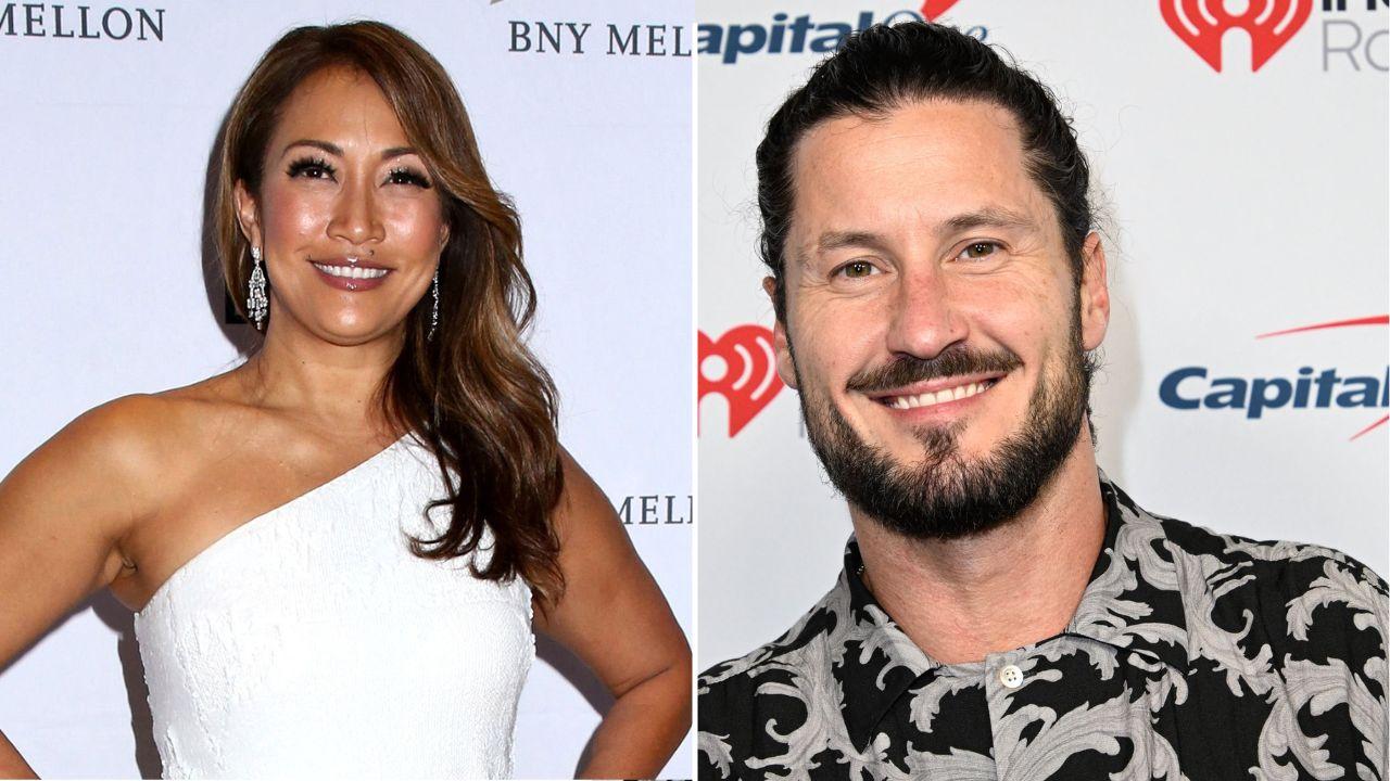 Val Chmerkovskiy and Carrie Ann Inaba got into an online feud over Carrie’s critique of Jenna Johnson.