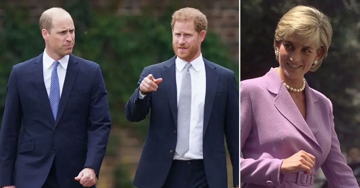 Photo of Princess Diana, Prince William and Prince Harry
