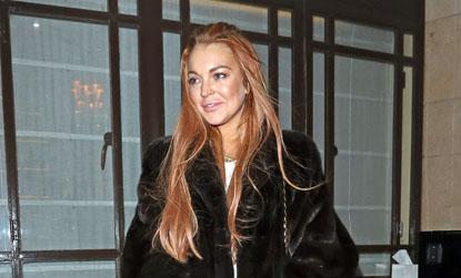 //lindsay dina lohan london