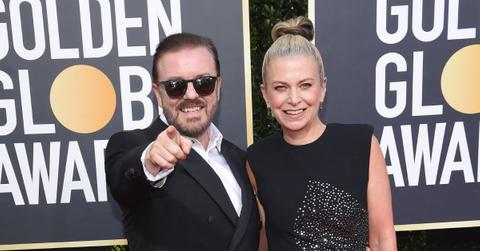 Photo of Ricky Gervais and Jane Fallon