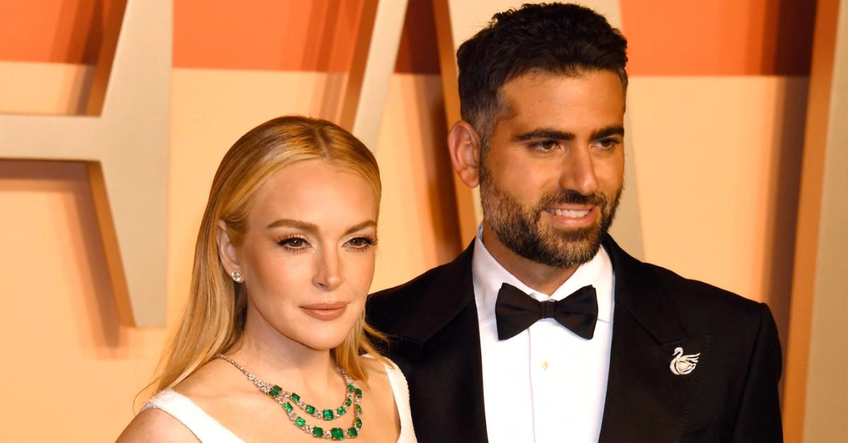 Photo of Bader Shammas and Lindsay Lohan