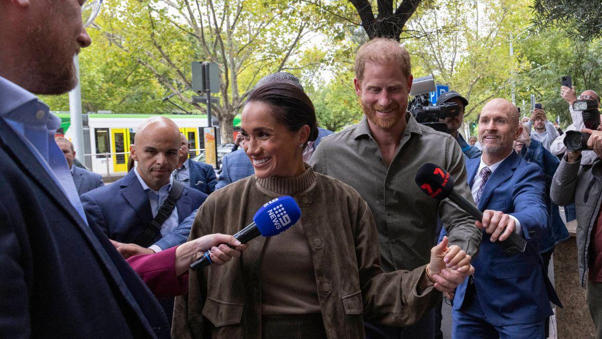 Photo of Prince Harry and Meghan Markle
