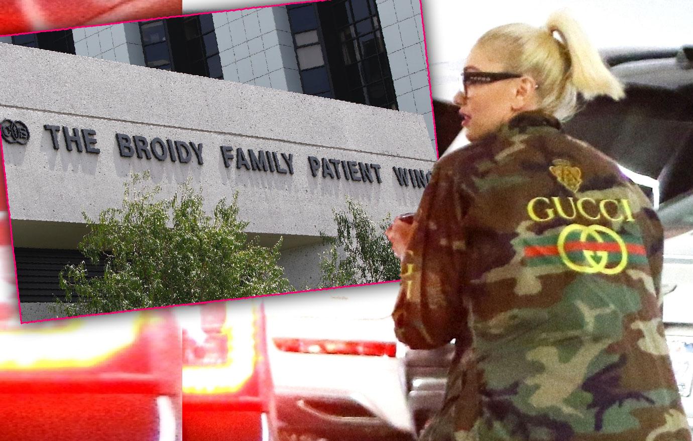 Gwen Stefani Spotted At Hospital