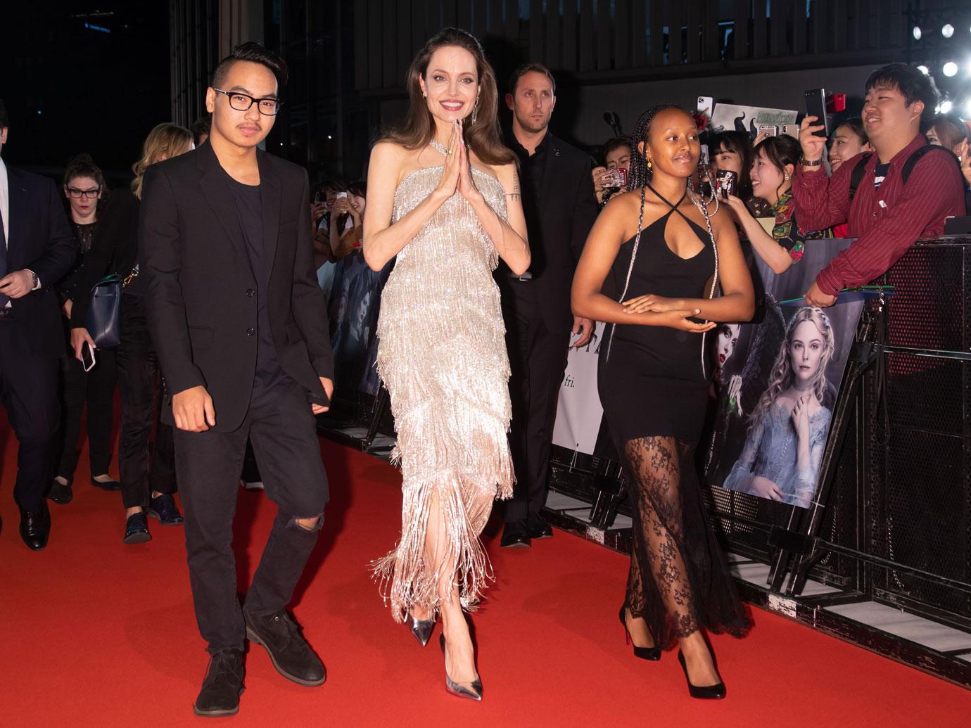 Angelina Jolie at the Maleficent: Mistress of Evil' film premiere Japan