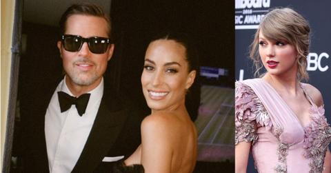picture of Brad Pitt, Ines De Ramon and Taylor Swift