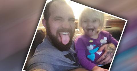 Adam Lind and Daughter Paislee Christmas