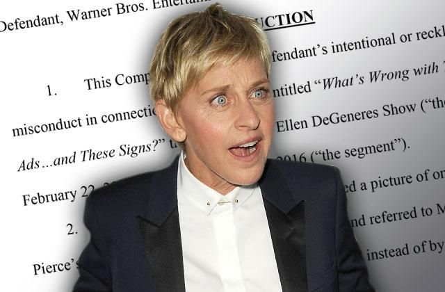 //Ellen DeGeneres Portia De Rossi Divorce Rumors Lawsuit Makes Fun Of Womans Name