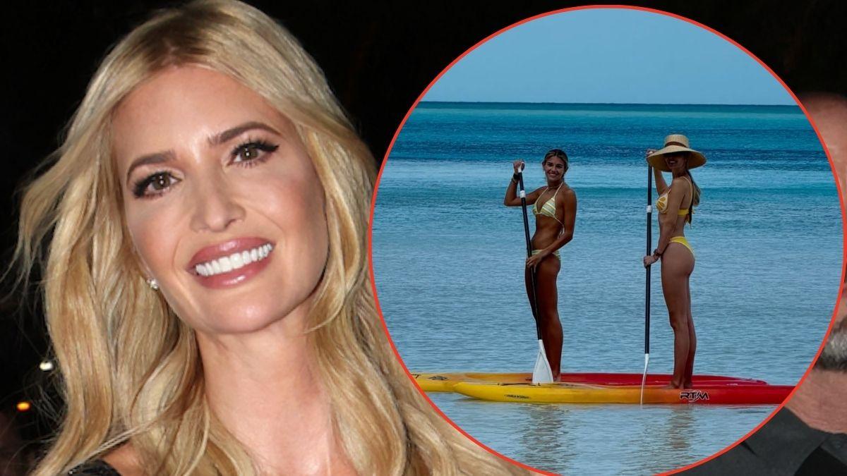 Photo of Kai and Ivanka Trump