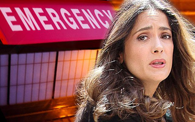 Salma Hayek Rushed To Hospital With Head Injury