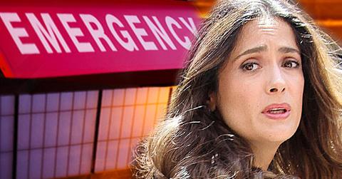 Salma Hayek Rushed To Hospital With Head Injury