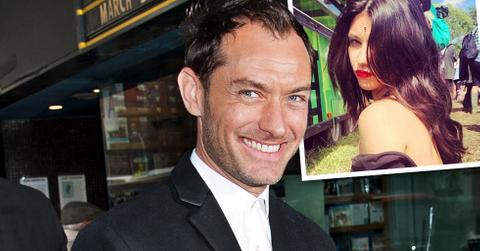 //jude law becoming a dad again