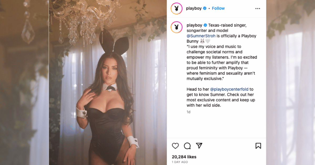 Sumner Stroh's New Role as a Playboy Bunny and What It Means for Her Music
