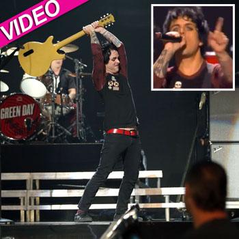 Green Day's Billie Joe Armstrong Has Profanity-Laced On Stage Meltdown
