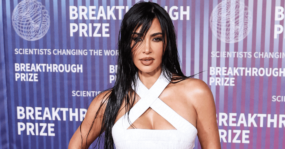 Kim Kardashian Channels Marilyn Monroe in Cheeky Animal-Print Bikini