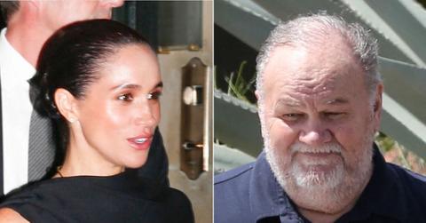 picture of Meghan Markle and Thomas Markle
