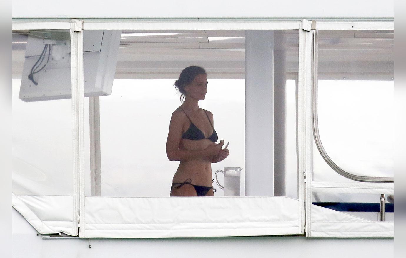 //katie holmes and jamie foxx pre wedding miami yacht holiday