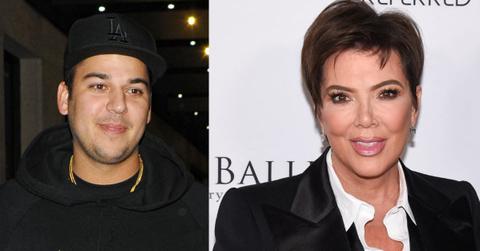 rob kardashian sponging off kris jenner taking advantage wealth