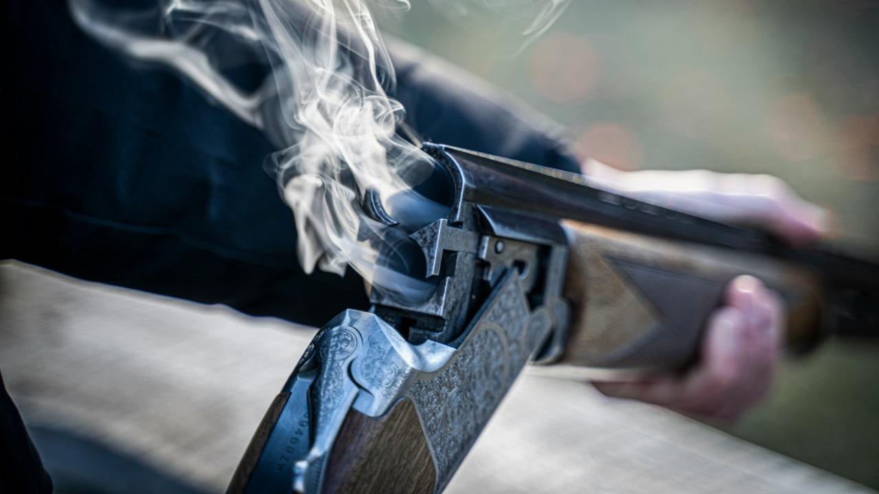 Gun shooting