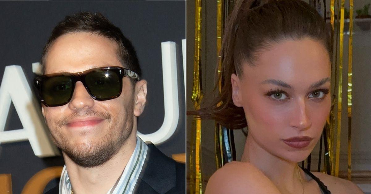 picture of Pete Davidson and Elsie Hewitt