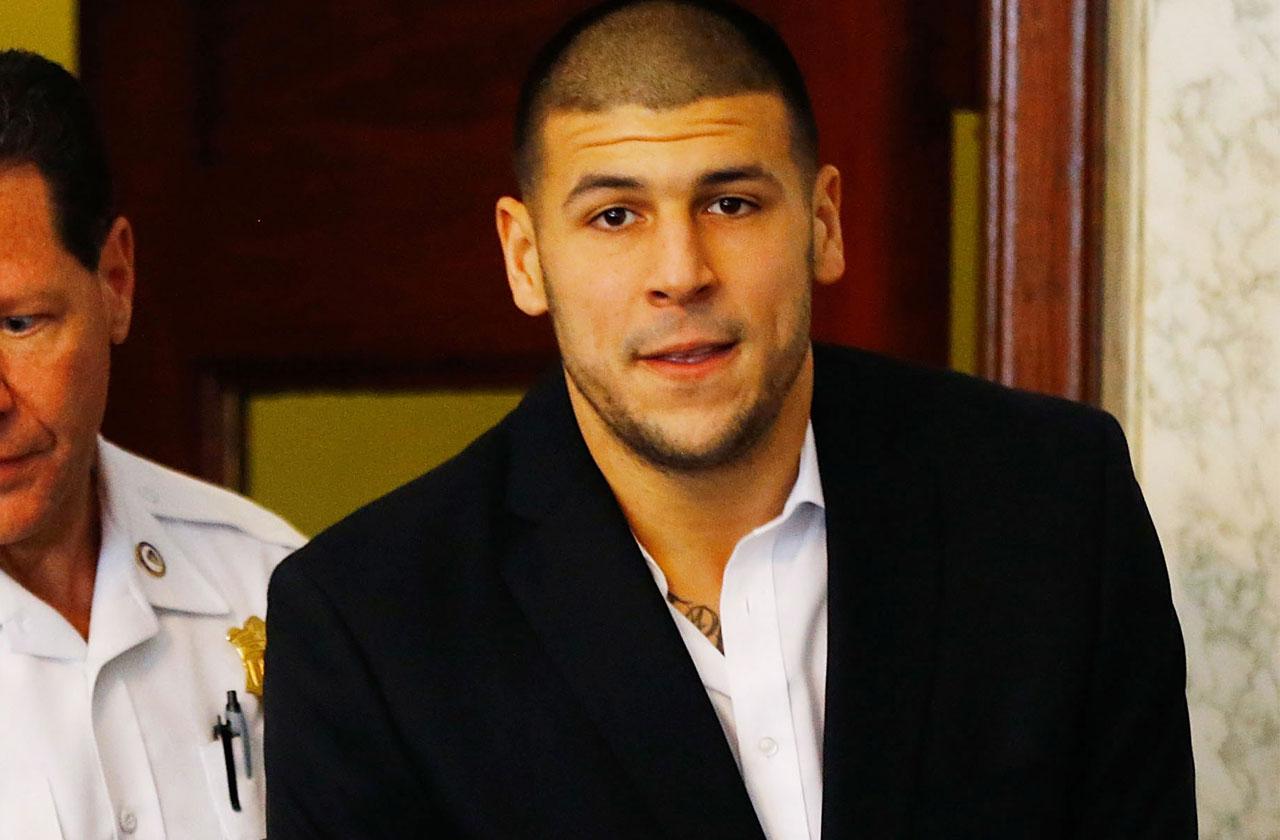 Aaron Hernandez Prison Guest Log Reveals Visits From ‘Super Close’ Male Friend