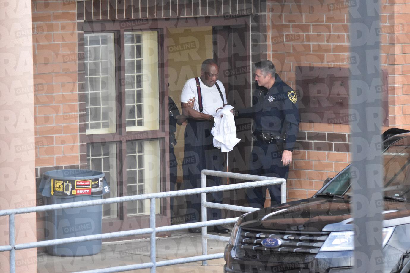 Bill Cosby Handcuffs Jail