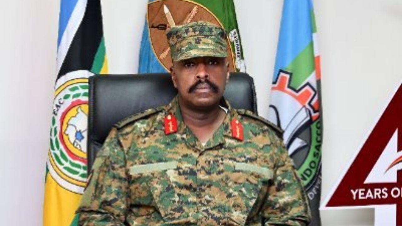 A photo of General Muhoozi Kainerugaba