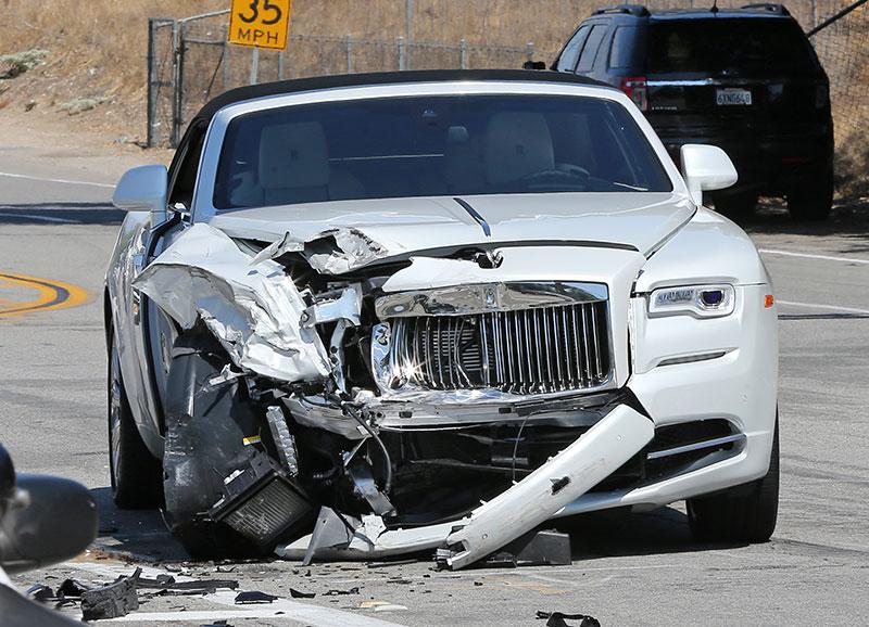 kris jenner car crash