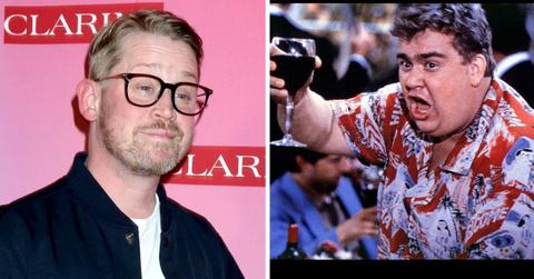 Macaulay Culkin and John Candy