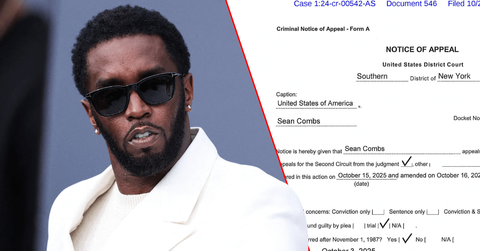 Sean "Diddy" Combs and appeal