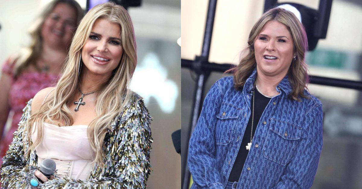 Jenna Bush Hager heard Jessica Simpson is ready to be set up with eligible men.