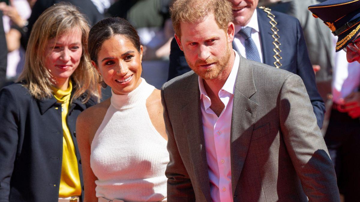 Photo of Prince Harry and Meghan Markle